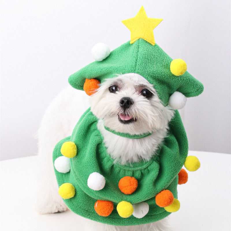 Deck the Paws: Christmas Tree Dog Costume at Furry Finds! 🎄🐾