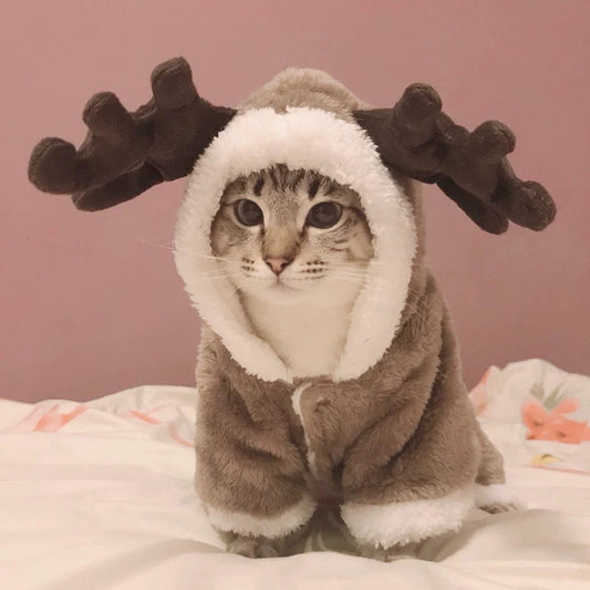 Velvet Rudolph Pet Costume