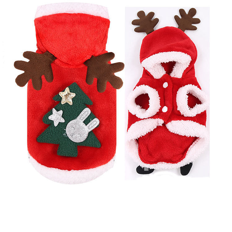 Christmas Tree Clothes For Dogs & Cats