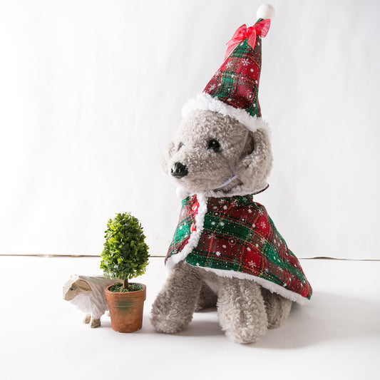 Christmas Print Pet Clothes Christmas