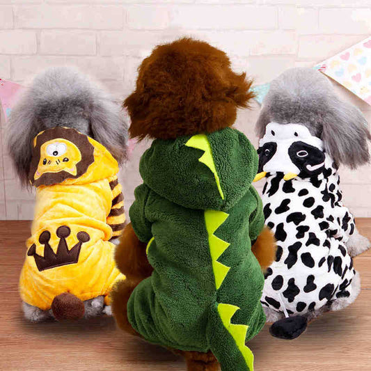 Autumn And Winter Dog Pet Costumes