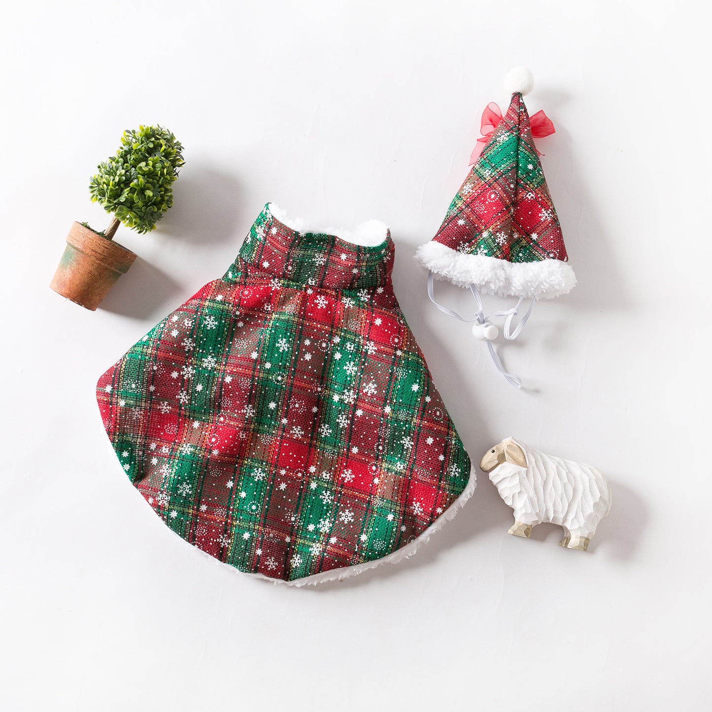 Christmas Print Pet Clothes Christmas