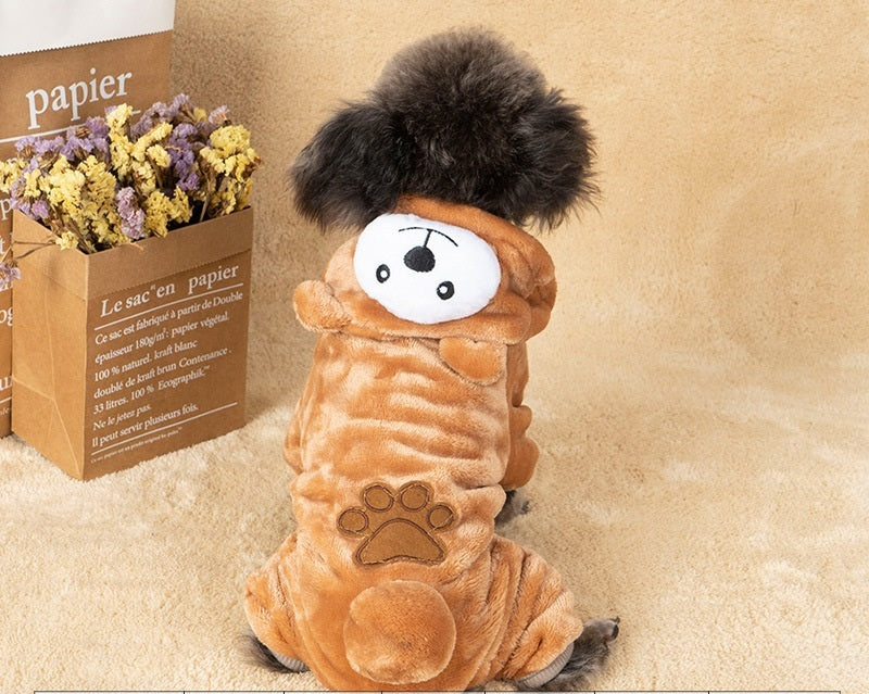 Autumn And Winter Dog Pet Costumes